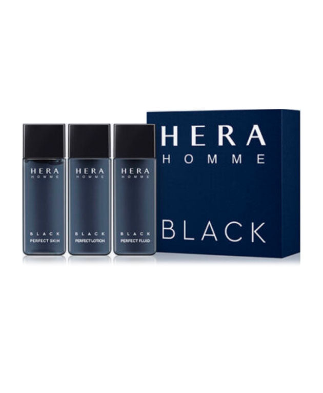 Homme Black Perfect Skincare Set Fluid Set for MEN [HERA]