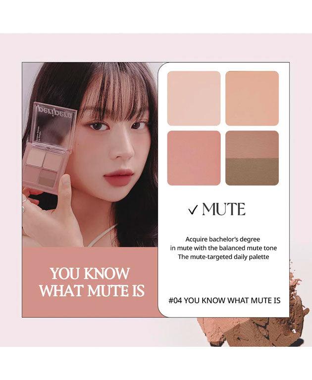 Ink Pocket Shadow Palette [PERIPERA] Korean Beauty - K Beauty 4 Biz